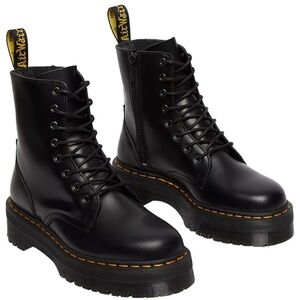 Dr. Martens Jadon Leather Platform Boots